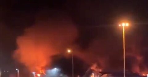 Video shows Support Activity Bahrain after reported overnight drone strikes 1 Video shows Support Activity Bahrain after reported overnight drone strikes