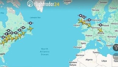 At least 17 U.S Air Force Tankers are en route to the Middle East