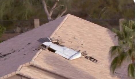 Video: Phoenix Plane Crash After Small Aircraft Hits Two Homes