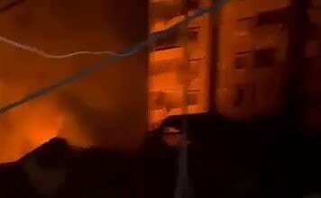 ‏بالفيديو: الغارة الاخيرة على ⁧‫الضاحية‬⁩