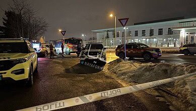 Photo: Area Around the US Embassy in Notway After the Explosion