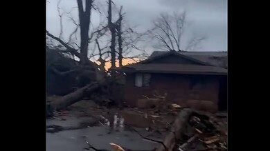 Video: Major damage in Aroma Park, Illinois