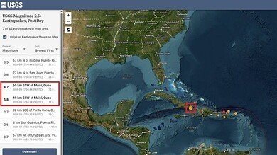 Cuba Earthquake: 6.0 Magnitude Quake Strikes With 15 km Depth