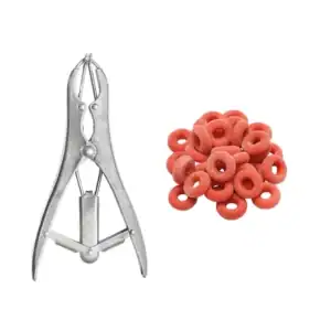 Cleste aplicator inele castrare