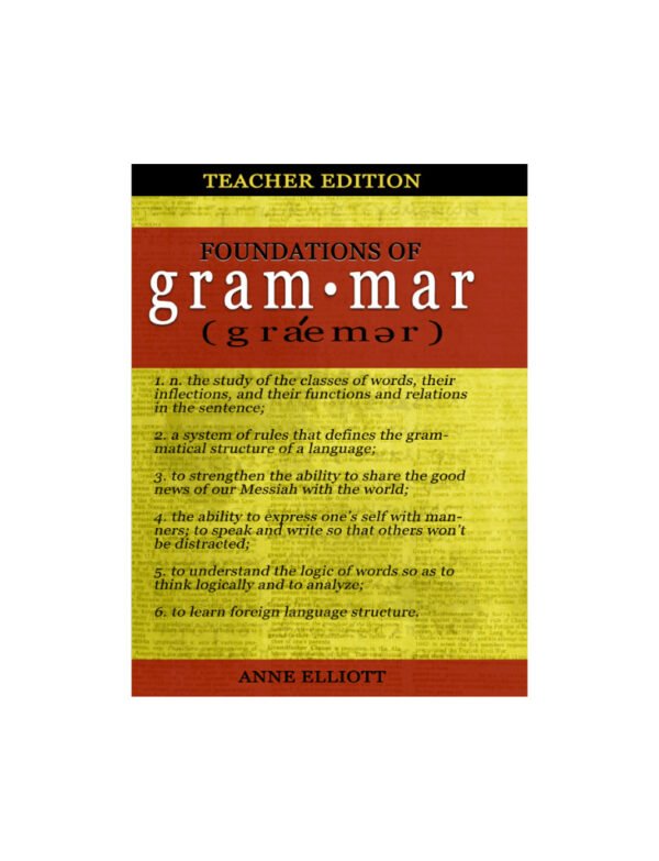 Foundations of Grammar
