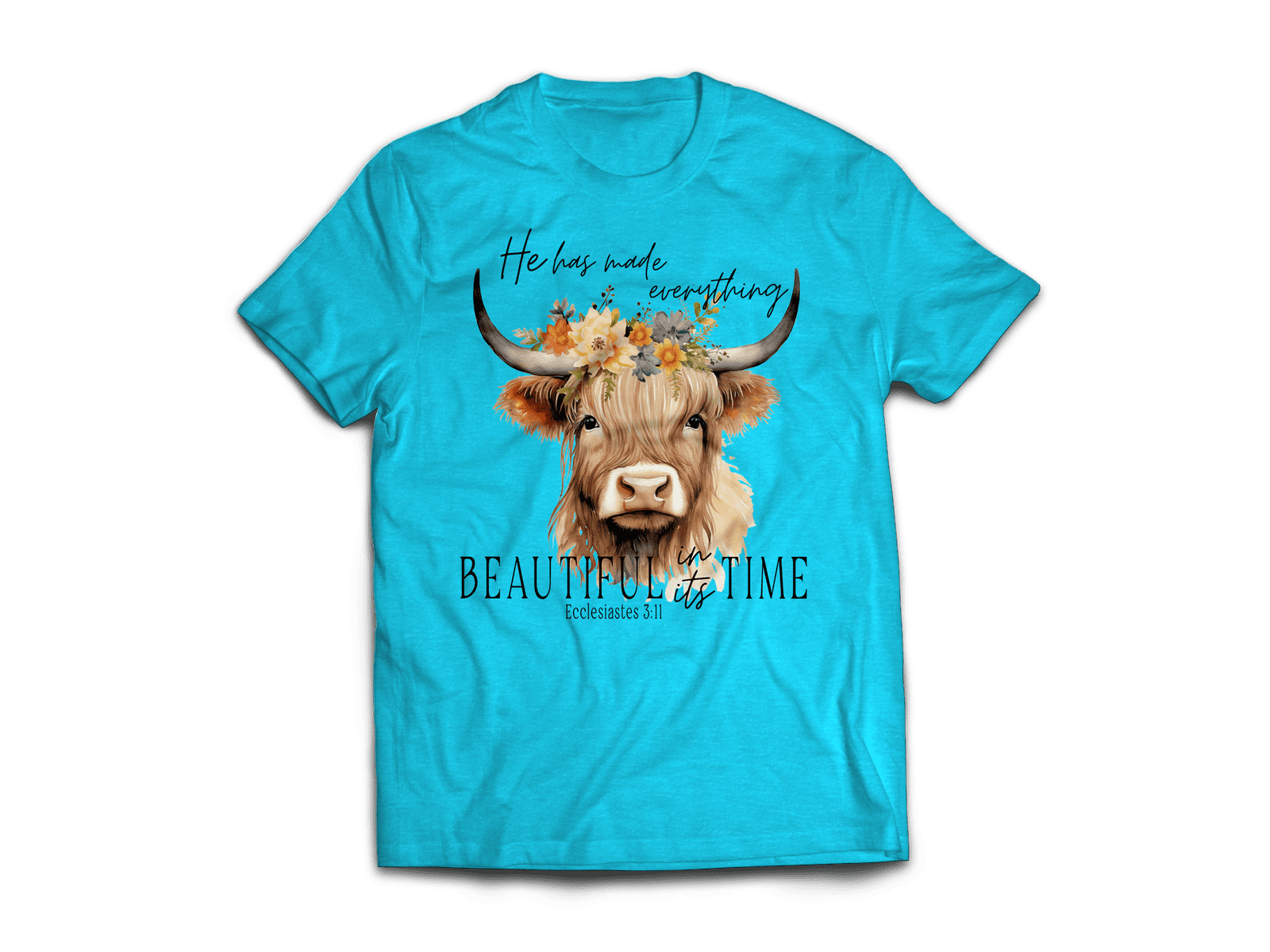 He Has Made Everything Beautiful Cow T-Shirt