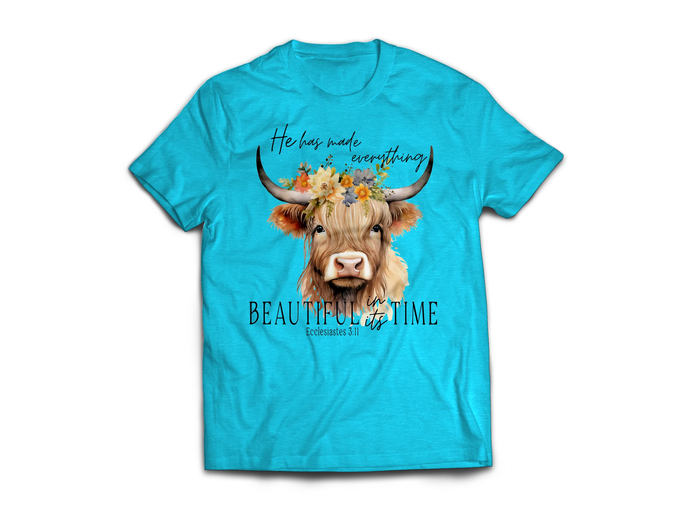 He Has Made Everything Beautiful Cow T-Shirt