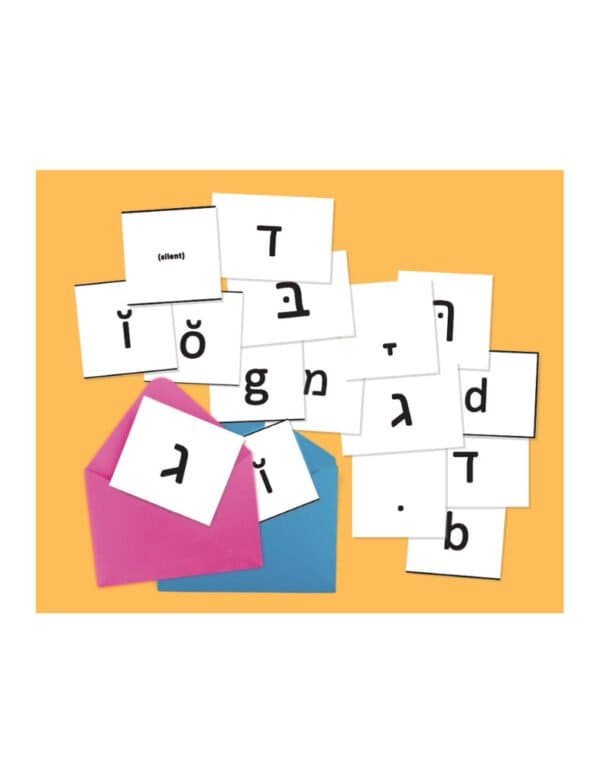 Word Power Hebrew Flashcards (Grades K-8)