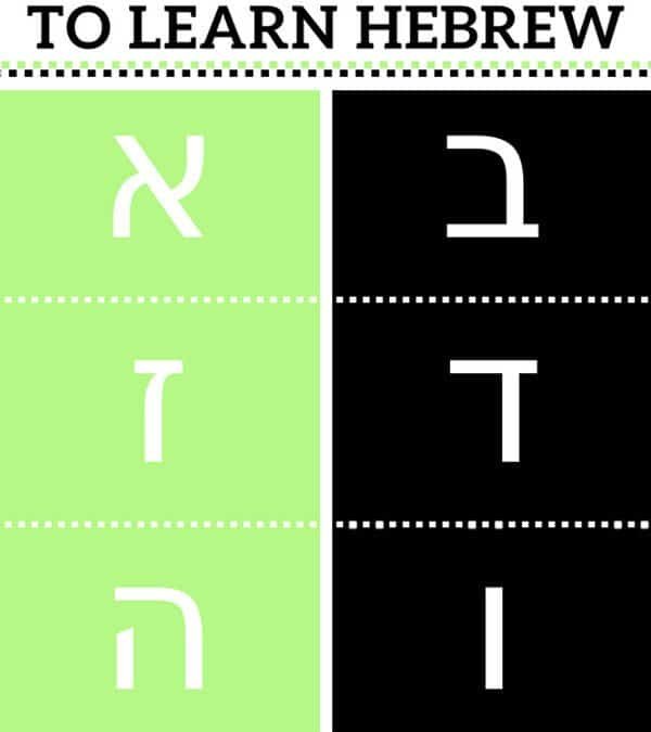 VIDEO: How to Begin to Learn Hebrew