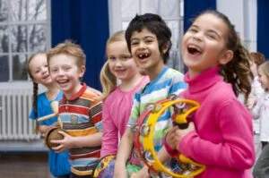 Kids singing