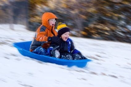 Sledding
