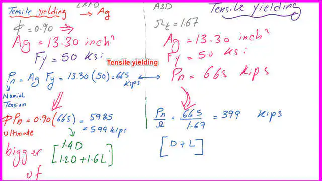 4-Tensile-yielding-calculations Tensile yielding calculations detailed calculations.
