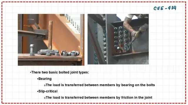 Bearing Type connection