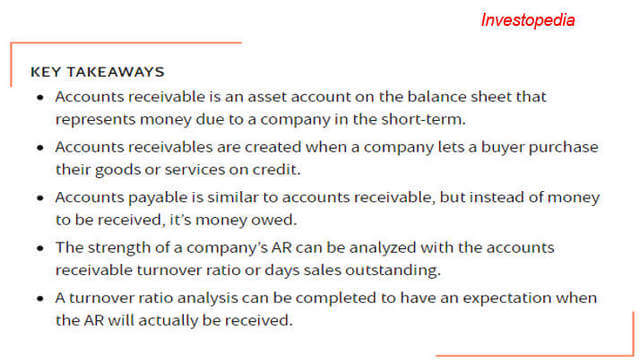 Page 2- post 9a- economy. difference between Accounts Receivable vs Accounts Payable