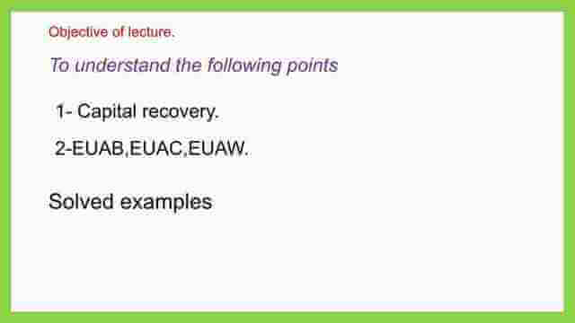 Objectives of the post.
