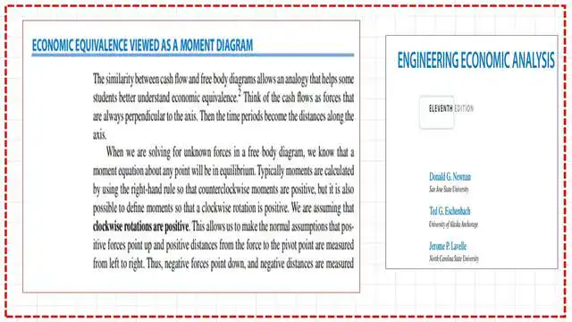 Page 1- post 11 economy The similarity between cash flows and forces.