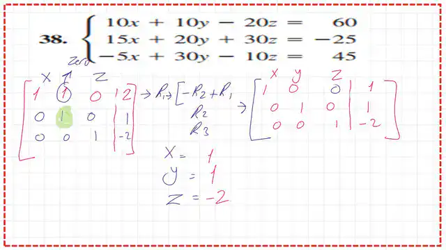 page-10-7b-matrix calculation for x -y and z for the practice problem-38.