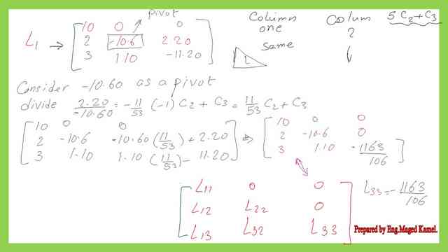 The 2nd solved problem -Find the value of L33.