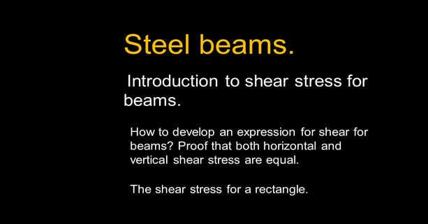 Brief data for post 19 -steel beam