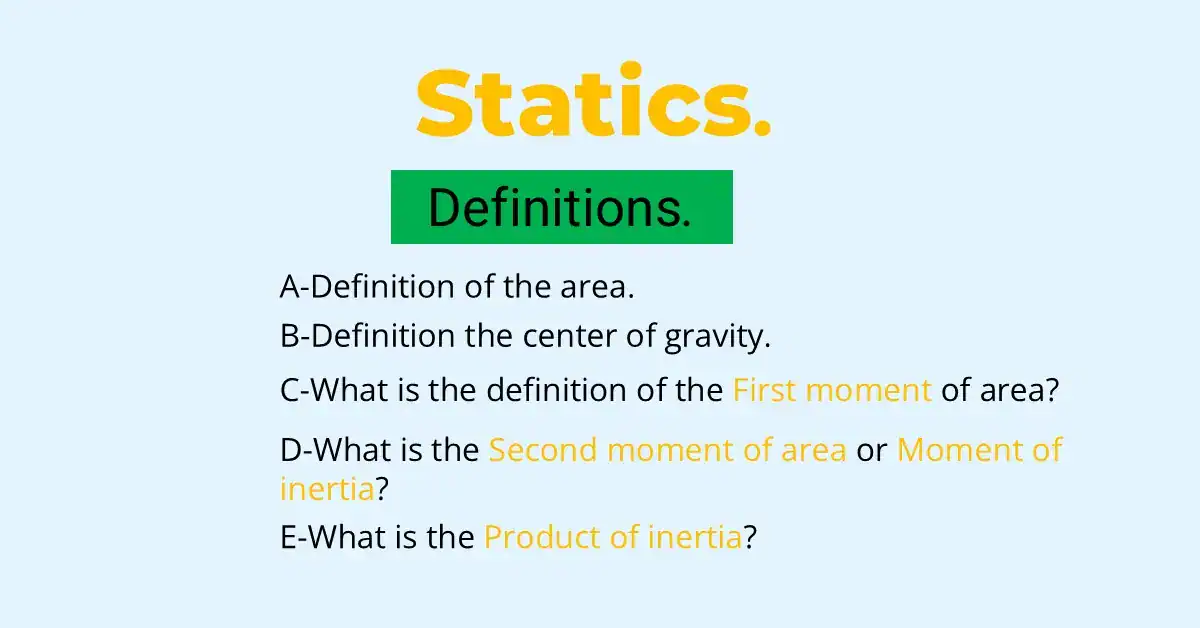 Brief illustration for Post 1-first moment of area