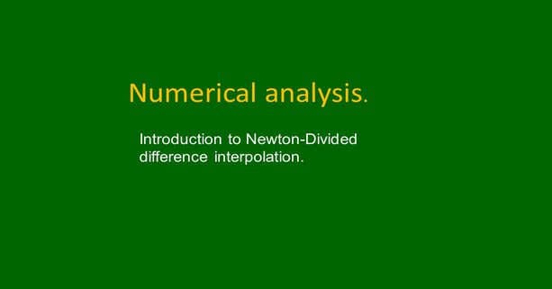 brief illustration- post 2c-numerical-interpolation