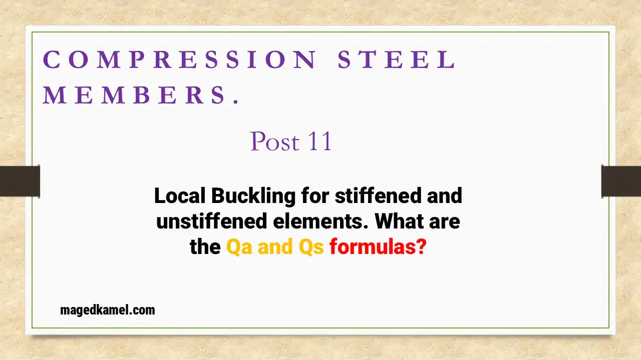 local buckling for stiffened and unstiffened elements-2010