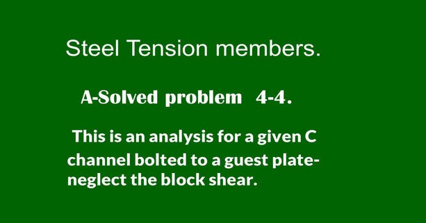 Brief data for post -11- tension post