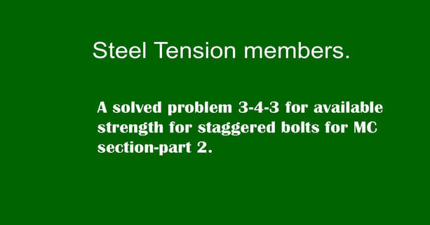 Brief data for post-17- tension post