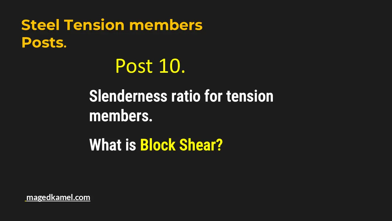Brief data for post-10-Tension post