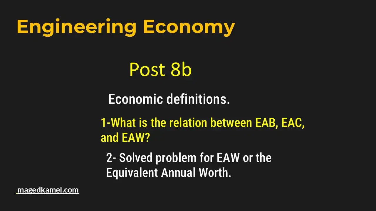 What is the relation between EAB, EAC, and EAW?