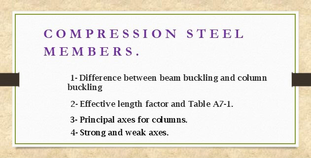 Introduction to buckling for columns