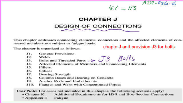 pict 11- post-10-tension Chapter J in the specification-Design of the connection.