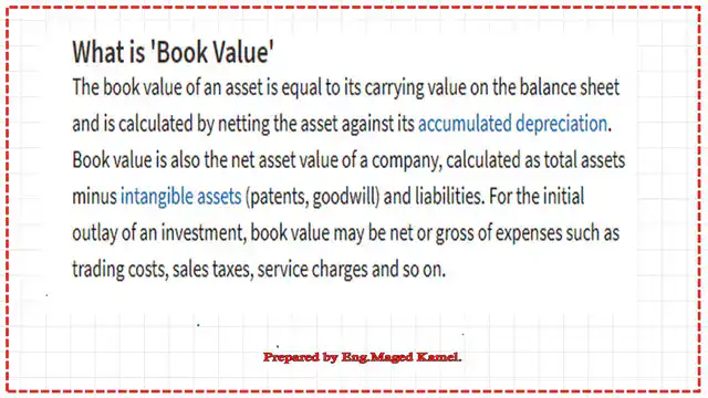 What is the book value?