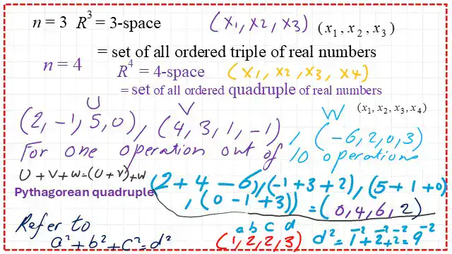 Example for quadruple.
