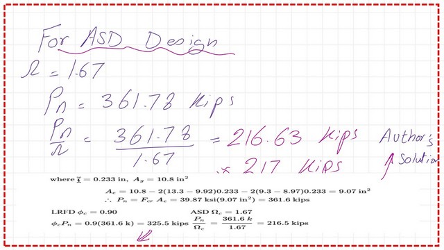 Pict 17-Post 14a-comp ASD value of the Nominal load.