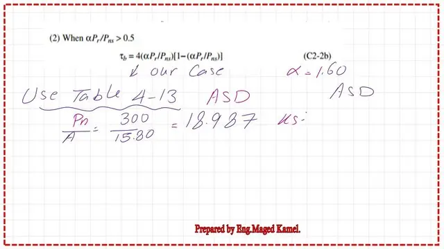 What is the value of Pn/A?