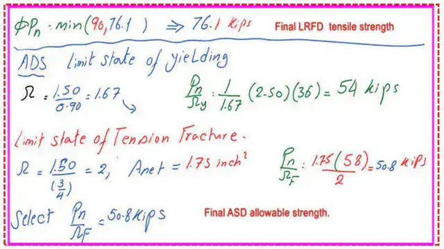 8-Design strength and allowable strength.