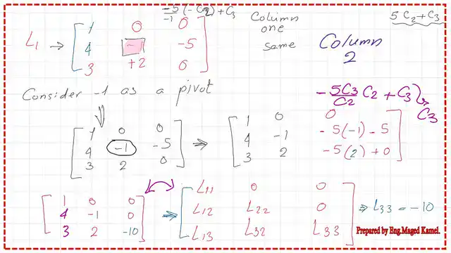 First solved problem, derive the value for the L33