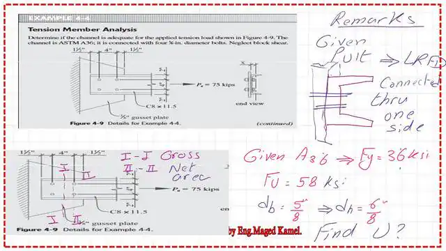 pict 2- post-11-tension A Solved problem 4-4, Pult without block shear.
