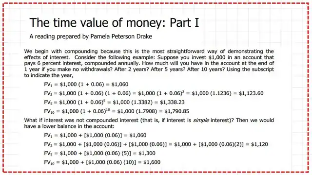 Pict 1- post 3a economy The time value of money part-1.