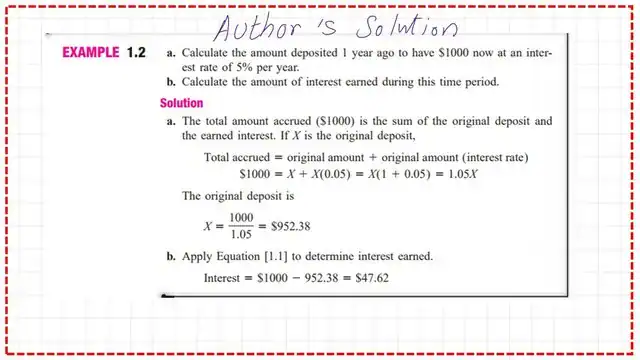 Solved problem 1.2-Authors solution.