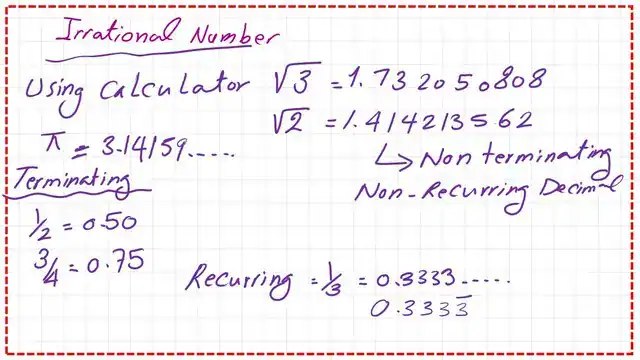 What is Irrational numbers?