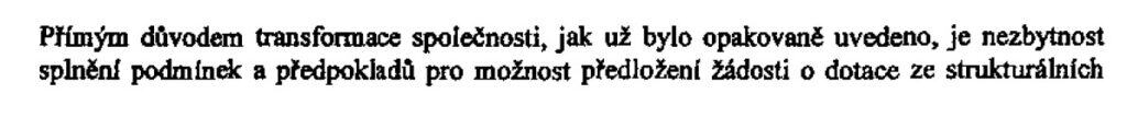 prima duvod transformace 1