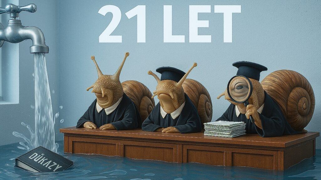 Šneci v&nbsp;taláru: kauza VKM 21 let u soudů – vyzývám Ministerstvo spravedlnosti, ať to řeší