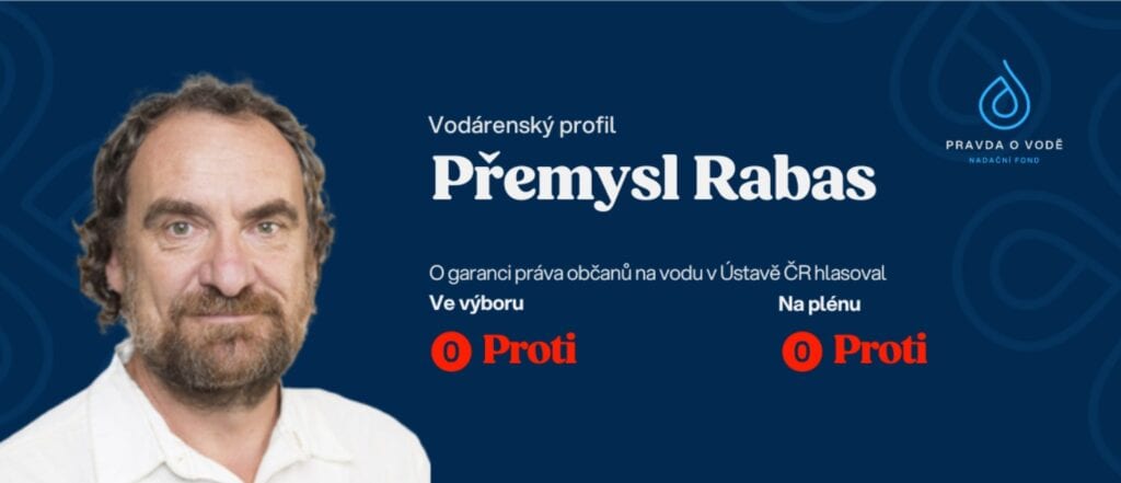 pravda o vodě - Rabas nebo Trapas 