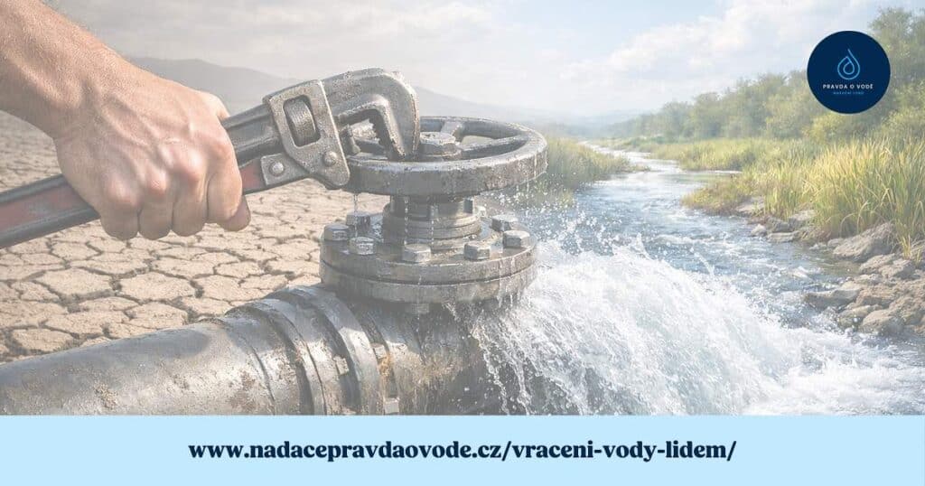 K vrácení vody lidem chybí jedna věc: většina