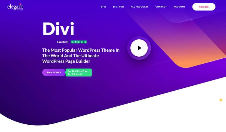 Divi- WordPress Theme & Visual Page Builder