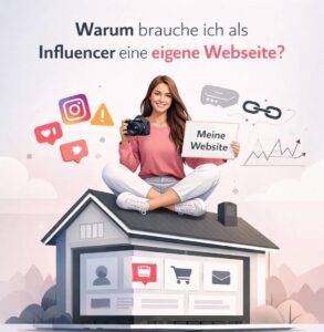 Warum brauche ich als Influencer eine Webseite?