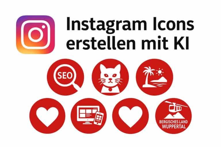 Instagram Icons erstellen mit KI