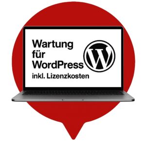 Wartung für WordPress, incl. Lizenzkosten